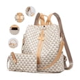 thumbnail image 1 of Kit Mochila Moda Casual Bolso Casual Para Mujer, 2 Piezas, BLANCO, 1 of 4