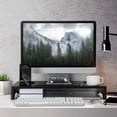 thumbnail image 2 of YANI- 23" Monitor Stand Riser With Storage Organizer For Office Accessories Home Pc, 2 of 6
