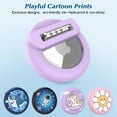 thumbnail image 5 of YUNOVA Secure AirTag Case Holder for Kids - Hidden Clip Design with Cartoon Prints, Lightweight & Water-Resistant, Compatible with Apple AirTag (2-Pack)​, 5 of 7