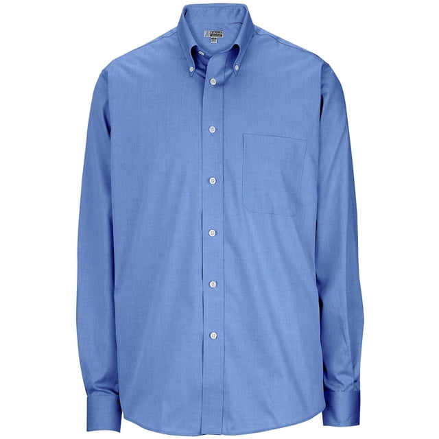 Edwards Garment Mens Long Sleeve Cuff Button Down Collar Oxford Shirt