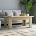 thumbnail image 3 of vidaXL Coffee Table End Table Side Sofa Table with Storage Engineered Wood, 3 of 17