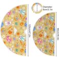 thumbnail image 3 of GZHJMY Easter Bunny Christmas Tree Skirt Home Decoration Large Round Christmas Tree Skirt for Holiday Party Home Christmas Day Ornaments, 35.4", 3 of 6