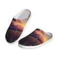 thumbnail image 2 of Haiem Dreamy Dandelion Sunset Print Women's Fuzzy Memory Foam House Slipper Cozy Home Footwear Non-slip Winter Slippers-39/40, 2 of 7