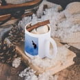 thumbnail image 5 of 3dRose, USA, Washington. A red-winged blackbird displaying in fight., 15oz Mug, 5 of 7