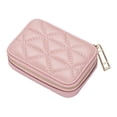 thumbnail image 3 of Estuche para Lápiz Labial de Maquillaje Yinane con Espejo para Bolso Rosa, 3 of 8