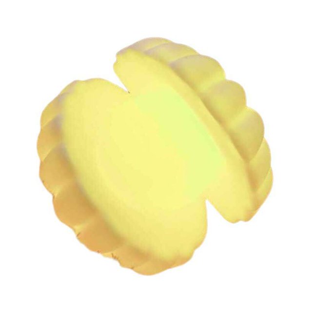 Xingzhi Pearl Shell Shaped Small Night Light Luminous Bedside Lamp Decorative Lamps LED Lights with Bottom Switch Blocking Lever Bedroom Yellow