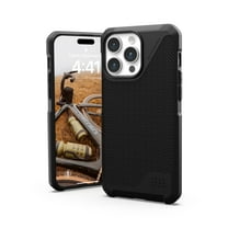 UAG iPhone 15 Pro Max Case 6.7" Metropolis LT Kevlar Black Built-in Magnet Compatible with MagSafe Charging Rugged Military Grade Dropproof Protective Cover by URBAN ARMOR GEAR