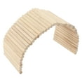 thumbnail image 3 of Wooden Pet Hideout Bridge Wooden Safe Bendable Small Pet Climbing Tunnel For Rabbits Guinea Pigs Hamsters, 3 of 8