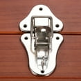 thumbnail image 3 of Vintage Lock Antique Bronze/Silver Jewelry Chest Box Gift Box Suitcase Case Buckles Toggle Hasp Latch Catch Clasp 95*52mm, 3 of 7