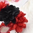 thumbnail image 5 of Máscara de flores para fiesta de Mascarada, máscara de esqueleto de Halloween, máscara de fantasma de cara completa, máscara de Carnaval de novia, Día de los muertos mexicano, 5 of 5
