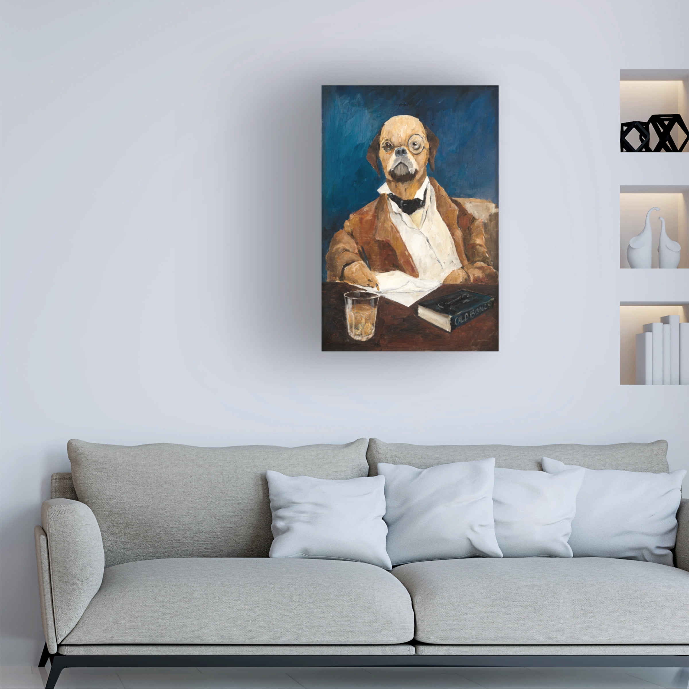 Avery Tillmon 'Nathaniel Howlthorn' Canvas Art