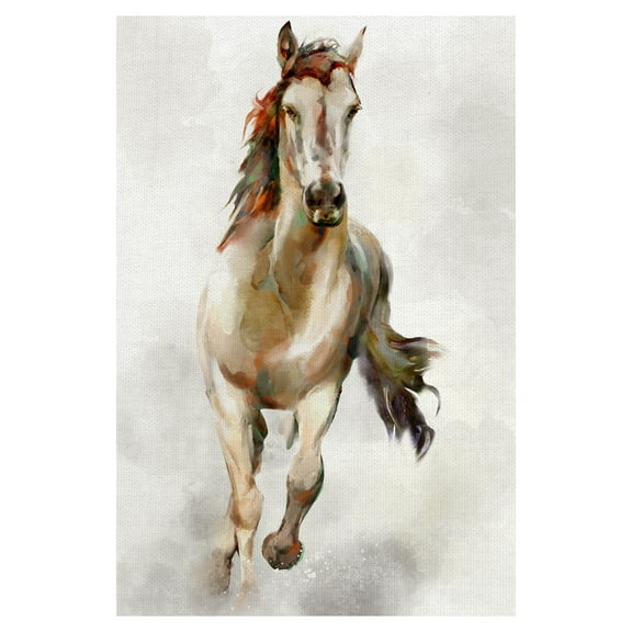 Masterpiece Art Gallery Spirit Horse By Studio Arts Canvas Art Print 24" x 36"