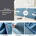 thumbnail image 4 of XUELC Jacquard Headboard Slipcover, Stretchable Fabric Headboard Cover for Twin, Full, Queen, King Size Beds, Machine Washable Headboard Protector for Bedroom Decoration, 4 of 7
