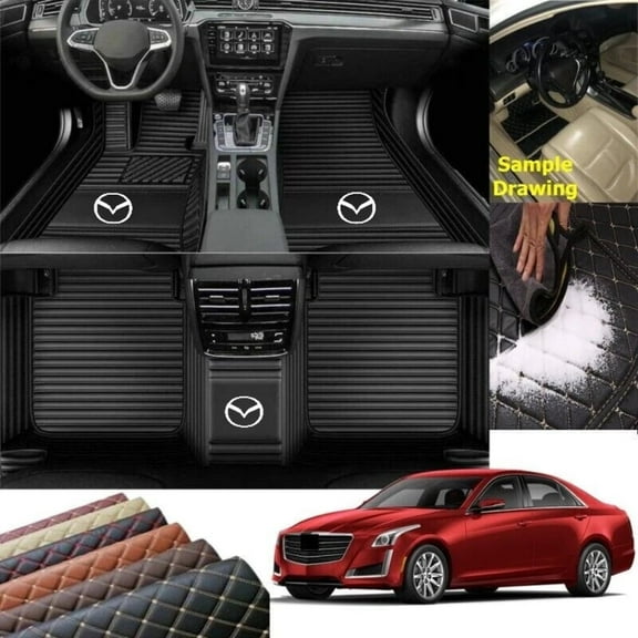 For Mazda All Models Car Floor Mats All Weather Auto Carpets Custom