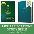 thumbnail image 1 of NLT LIfe Application Study Bible (Third Edition, Teal Blue Imitation Leather), 1 of 1