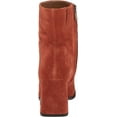 thumbnail image 3 of Sam Edelman Mayla Mesa Rust Block Heel Squared Toe Fashion Leather Ankle Boots (Mesa Rust, 8.5), 3 of 6