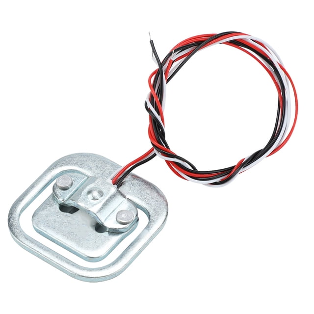 BRILLAR 4 Uds 50kg/110lb Sensor de pesaje de medio puente 3 celdas de carga cableadas medidor de tensión de resistencia eléctrica