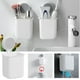 thumbnail image 1 of onlyliua para El Hogar Organizadores de Cepilos En Dientes Montados En La Pared Vasos de Almacenamiento para Baño Estante Cosmético Sin Perforaciones para Baño, 1 of 7
