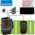 thumbnail image 4 of Convertidor de juegos para teléfonos móviles, adaptadores de Gamepad, accesorios de juegos para ordenador Android shamjiam Convertidor de juegos para móviles, 4 of 9