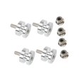 thumbnail image 1 of Kit de montaje para maletero de motocicleta, herrajes de reemplazo directo, accesorio profesional Plata, 1 of 9