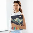 thumbnail image 6 of FORMRS 3 Ring Binder with Pockets 1.5" D-Rings Clip Board 200 Sheets Capacity, Evening Mountain Road, 6 of 8