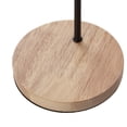 thumbnail image 2 of Lámpara de mesa Decolamp Moderna con base de madera y metal color negro estilo contemporáneo S3063T, 2 of 3