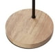 thumbnail image 2 of Lámpara de mesa Decolamp Moderna con base de madera y metal color negro estilo contemporáneo S3063T, 2 of 3
