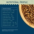 thumbnail image 3 of Larvas secas de mosca soldado negra para gallinas Value Grubs 1,8 kg, alto contenido de proteína y calcio, 3 of 8