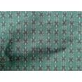 thumbnail image 4 of oneOone Organic Cotton Voile Fabric Dot & Floral Block Decor Fabric Printed BTY 42 Inch Wide, 4 of 4