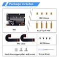 thumbnail image 4 of 52Pi N07 PCIe M.2 M-Key NVMe SSD PCIe Peripheral Board for Raspberry Pi 5, Support M.2 Key-M NVMe SSD 2230/2242/2260/2280, 4 of 8