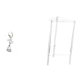 thumbnail image 1 of Figura de escritorio de bailarina, estatua de bailarina, adorno de mesa de acrílico y resina minimalista, ideal para dormitorio, oficina, sala de esta, 1 of 8