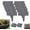Gray, variant on Durable Imitation Stone Garden Fence - Weatherproof Plastic Edging for Flower Beds & Lawns, Interlocking Decorative Panels, DIY Cobblestone Effect, Easy Installation Black 10PCS