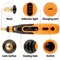 thumbnail image 3 of 46pcs Cordless Rotary Tool Kit 3.6V Power Electric Rotary Tool 5000-15000 RPM 3-Speed Rotary Accessory Kit USB Charging Power Tool for Sanding Polishing Carving Cutting DIY Crafts, 3 of 10