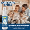 thumbnail image 1 of 2Pcs Static Electricity Remover-Anti Static Cling Spray, Portable Static Eliminator 100Ml, 1 of 4