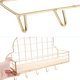 thumbnail image 4 of Estante de almacenamiento en forma de nube, de metal duradero, para montar en la pared, ideal para sala de estar y dormitorio (dorado)., 4 of 6
