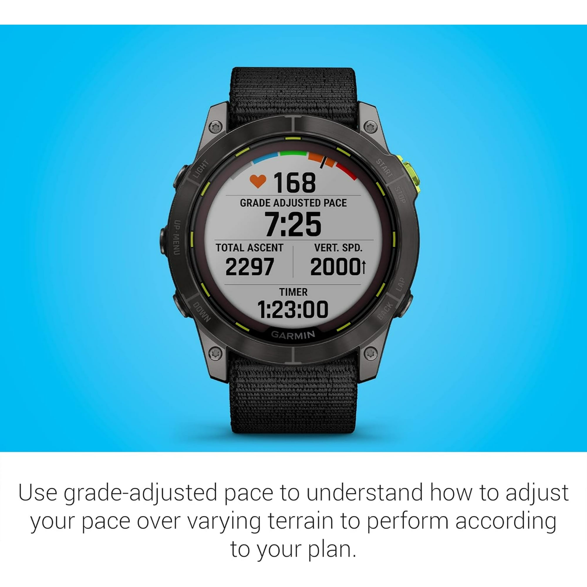 Restored Garmin Enduro 2 1.4" Smartwatch with GPS, Solar Charging, Preloaded Maps, Black (Refurbished)