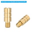 thumbnail image 4 of Uxcell 2g Dart Weights, Brass Add Accentuator 2BA Thread for Dart Counter Weight Accessories, Gold Tone 3Pcs, 4 of 7