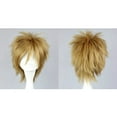 thumbnail image 6 of Unique Bargains Wigs for Women 14" Bright Gold Tone Wigs with Wig Cap, 6 of 6