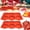 Z-4-B-12.9x8.6 Inch, variant on 6 Cavity Round Silicone Baking Mold, Non-Stick Silicone Bakeware Tray, Reusable Oven Safe Baking Pan, Kitchen Baking Accessory for Cloud Bread, Buns, Cookies and Homemade Dessert Making 1Pcs