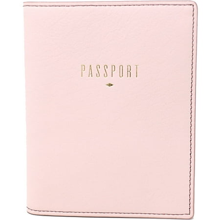 fossil rfid passport wallet powder holder leather pink dialog displays option button additional opens zoom