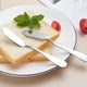 thumbnail image 4 of Cuchillo para mantequilla de acero inoxidable, esparcidor de mantequilla, productos para untar para el desayuno, queso y condimentos (4 piezas), 4 of 5