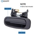 thumbnail image 4 of ECCPP Door Handle Exterior Outer Rear Replacement Driver Side for 1998 1999 2000 2001 2002 for Toyota Corolla Black(1pc), 4 of 4