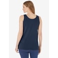 thumbnail image 3 of Woman Within Plus Size Scoopneck Tank, 3 of 6