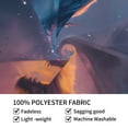 thumbnail image 4 of Pofeuu Watercolor Sky Dragon Print Wall Tapestry Decoration Wall Hanging Tapestry 60 x 51 Inch, 4 of 6