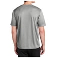 thumbnail image 2 of Mafoose Men's RacerMesh Short Sleeve Tee Grey Heather 3X-Large, 2 of 4