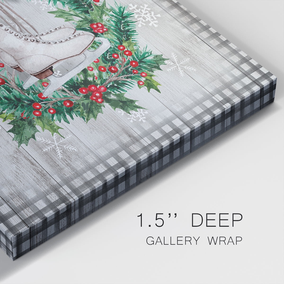 Ice Skates- Gallery Wrapped Canvas