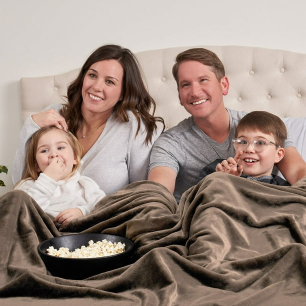 Oversized Cozy Night Cloud Throw Blanket, 110
