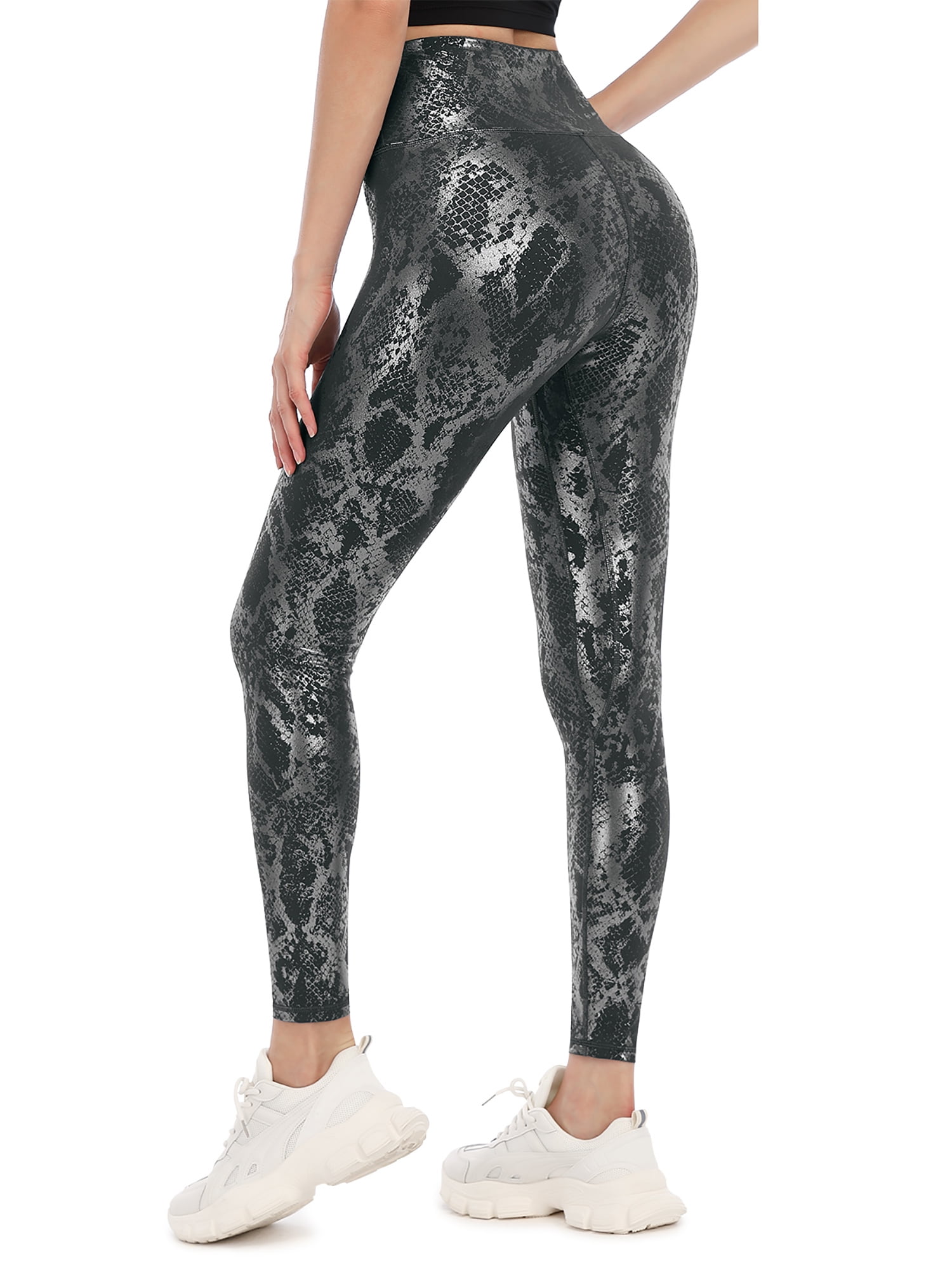 snake workout leggings