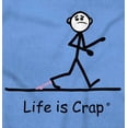 thumbnail image 2 of Stepped Gum Stuck On Shoe Negative Plus Size Crewneck Graphic Tee Shirt Brisco Brands 3X, 2 of 5