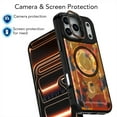 thumbnail image 5 of for iPhone 16 Pro Protective Rugged Case with Adjustable Camera Magnetic Kickstand, Luxury Shockproof Hybrid TPU + PC Ultra Slim Portable Phone Case Cover, Compatible with MagSafe, D, 5 of 5